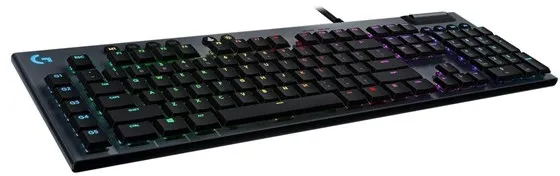 Logitech G915 LIGHTSPEED Trådlöst GL Linear - US - Speltangentbord - Amerikansk engelska - Svart